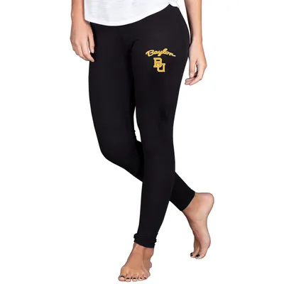 Baylor Bears Concepts Sport Women's Fraction Essential Leggings - Black