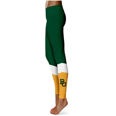 Baylor Bears Women's Color Block Yoga Leggings - Green