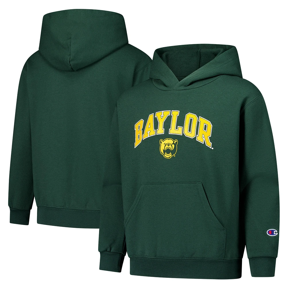 Sweat à capuche vert Champion des jeunes Baylor Bears Campus