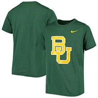 Youth Nike Baylor Bears Green Logo Legend Performance T-Shirt