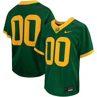 Maillot de jeu réplique intouchable Nike #0 vert des Baylor Bears pour jeunes