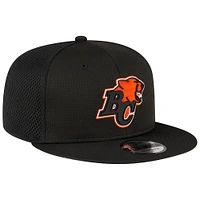 Casquette Snapback 9FIFTY BC Lions Sideline noire New Era pour homme