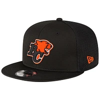 Men's New Era  Black BC Lions Sideline 9FIFTY Snapback Hat