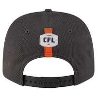 Men's New Era Black BC Lions Sideline Alternate 9SEVENTY Stretch-Snap Hat