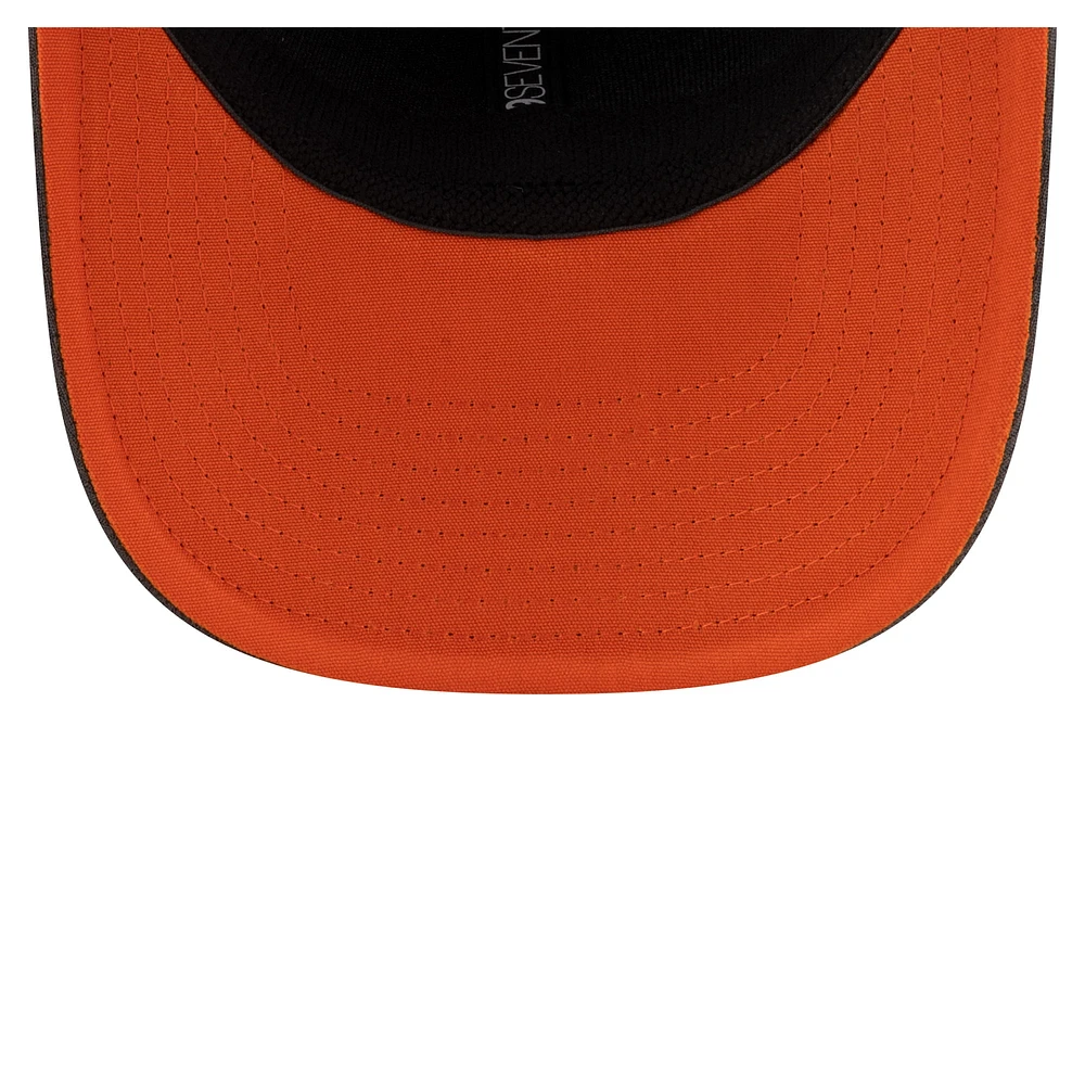 Men's New Era Black BC Lions Sideline Alternate 9SEVENTY Stretch-Snap Hat