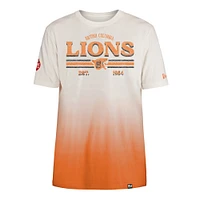 T-shirt New Era orange/crème BC Lions Turf Traditions pour hommes