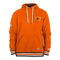 Men's New Era Orange BC Lions Turf Traditions Pullover Hoodie