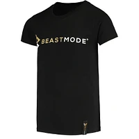 T-shirt à logo basique noir Beast Mode pour jeune