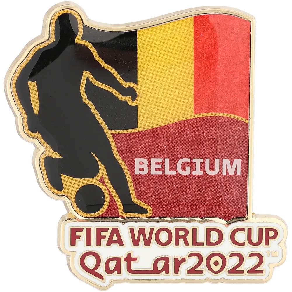 pin du joueur national de l'équipe nationale de Belgique de la Coupe du Monde de la FIFA, Qatar 2022