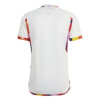 Men's adidas White Belgium National Team 2022/23 Away Replica Jersey