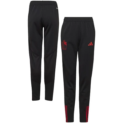 Pantalon d'entraînement AEROREADY de l'équipe nationale Belgique adidas noir pour enfant