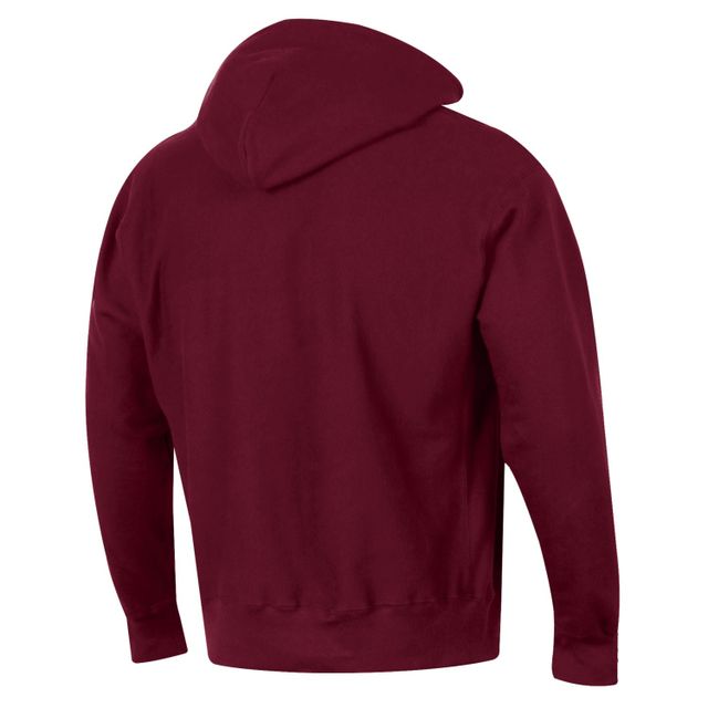 Champion pour hommes Maroon Bethune-Cookman Wildcats Big & Tall Arch Reverse Weave Sweat-shirt à capuche