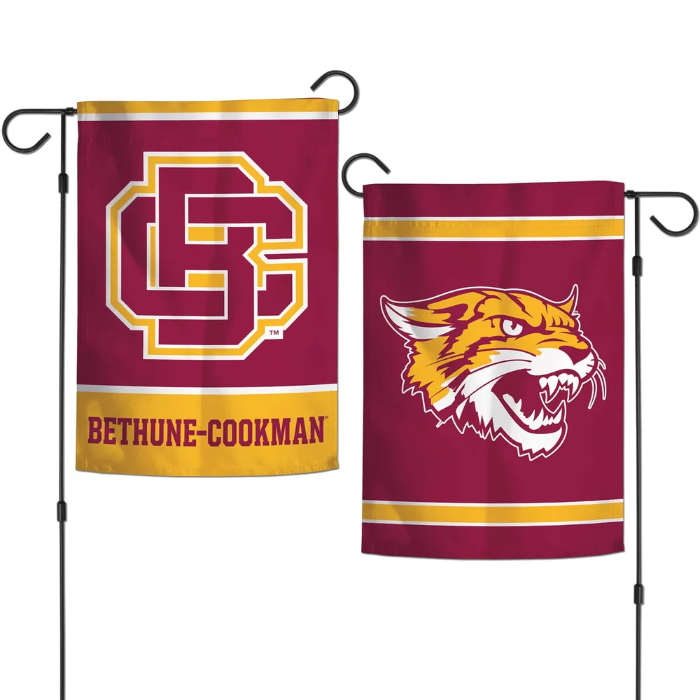 WinCraft Bethune-Cookman Wildcats Drapeau de jardin double face 12'' x 18''