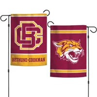 WinCraft Bethune-Cookman Wildcats Drapeau de jardin double face 12'' x 18''