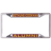 WinCraft Bethune-Cookman Wildcats Alumni Printed Metal License Plate Frame