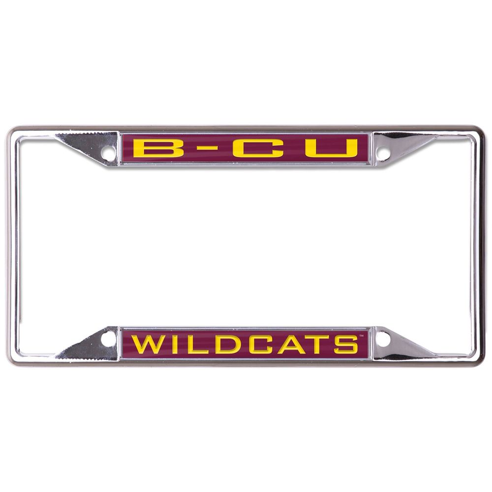 WinCraft Bethune-Cookman Wildcats Printed Metal License Plate Frame