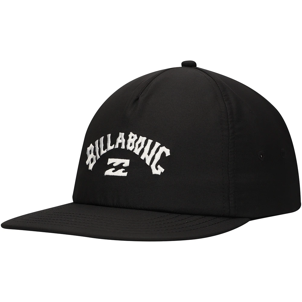 Casquette réglable non structurée Billabong Black Arch Team pour femmes