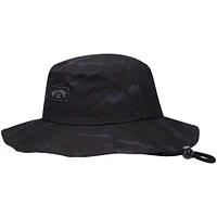 Billabong Black Big John Print Surf Safari Bucket Hat pour homme