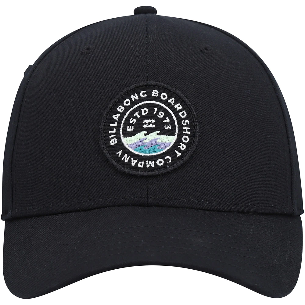 Casquette Snapback à parois noires Billabong pour hommes