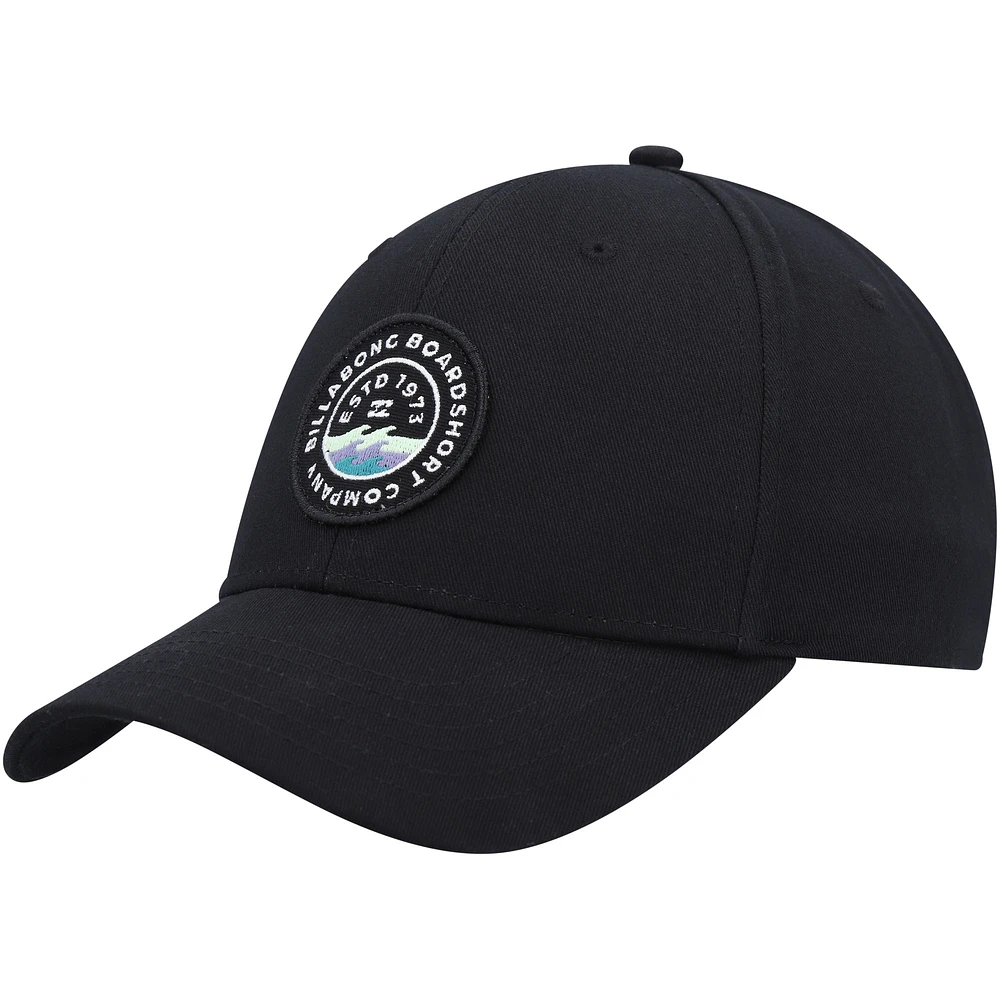 Casquette Snapback à parois noires Billabong pour hommes