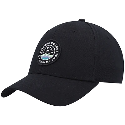 Men's Billabong Black Walled Snapback Hat