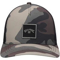 Casquette Billabong Camo Stacked Logo Trucker Snapback pour homme