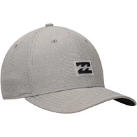 Casquette Billabong Crossfire Performance Flex grise pour hommes