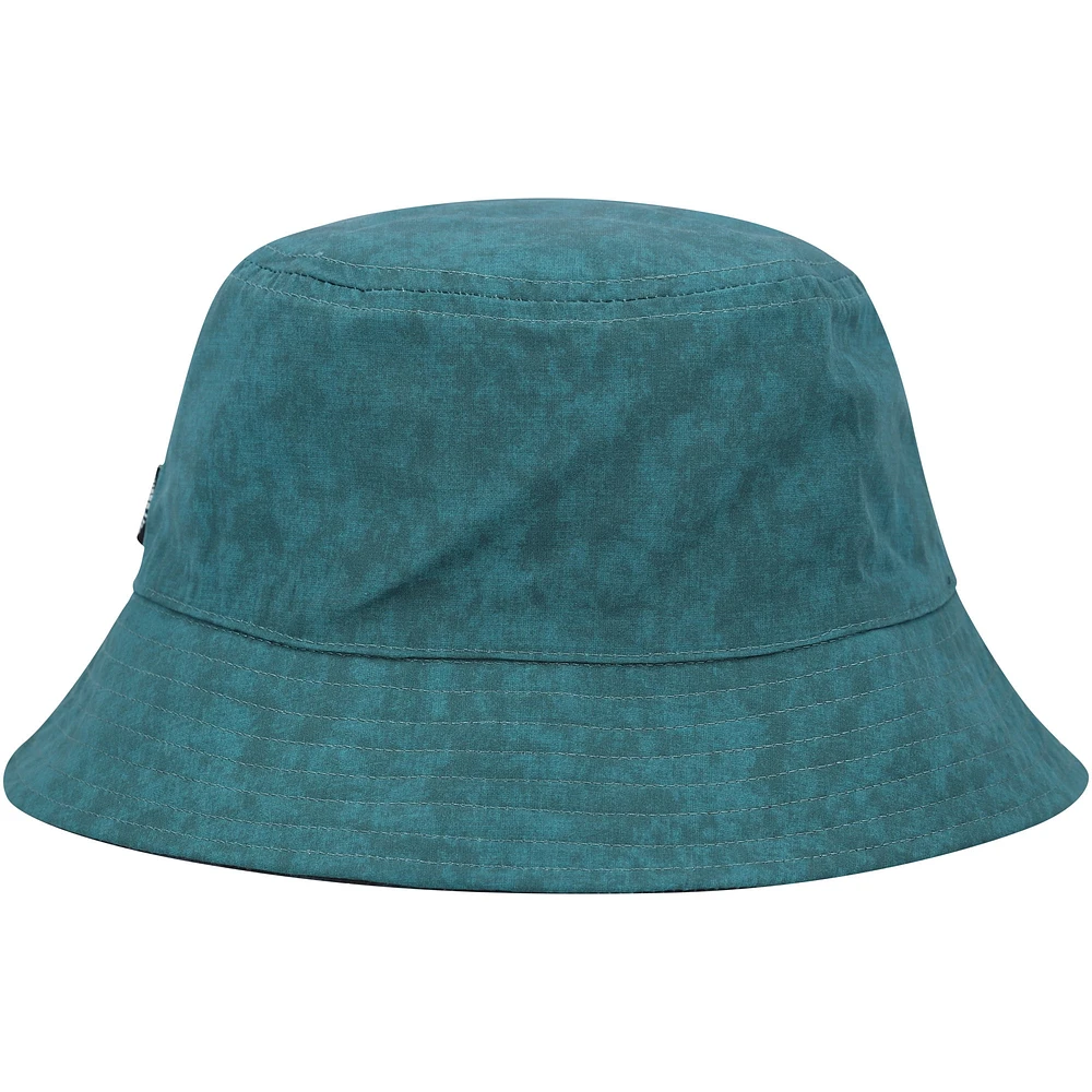 Chapeau bob réversible Billabong vert/marine Riot pour hommes