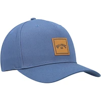 Casquette Snapback Billabong Light Blue Stacked III pour hommes