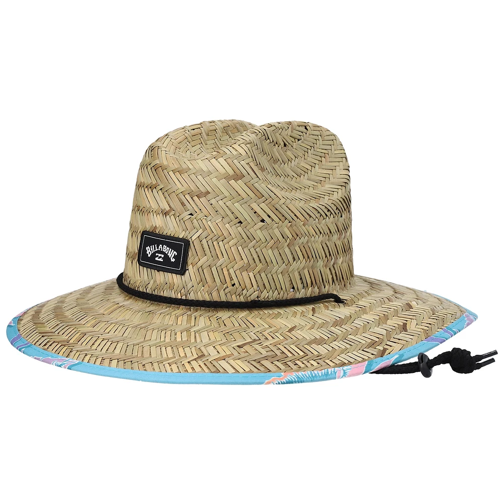 Chapeau Billabong Natural Tides en paille bleue pour homme