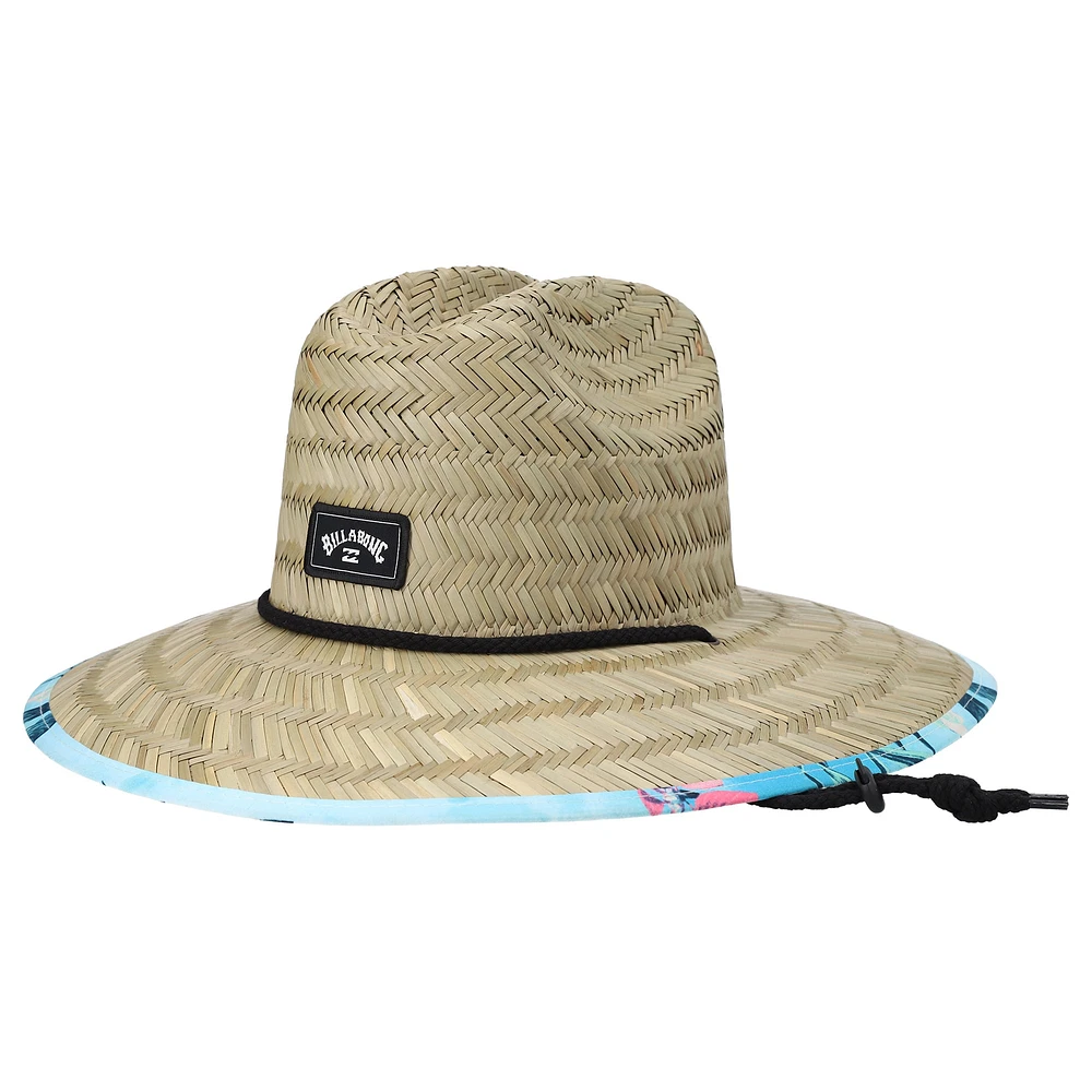 Chapeau Billabong Natural Tides en paille Coastal pour homme