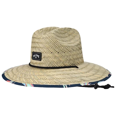 Chapeau en paille à fleurs Billabong Natural Tides pour hommes