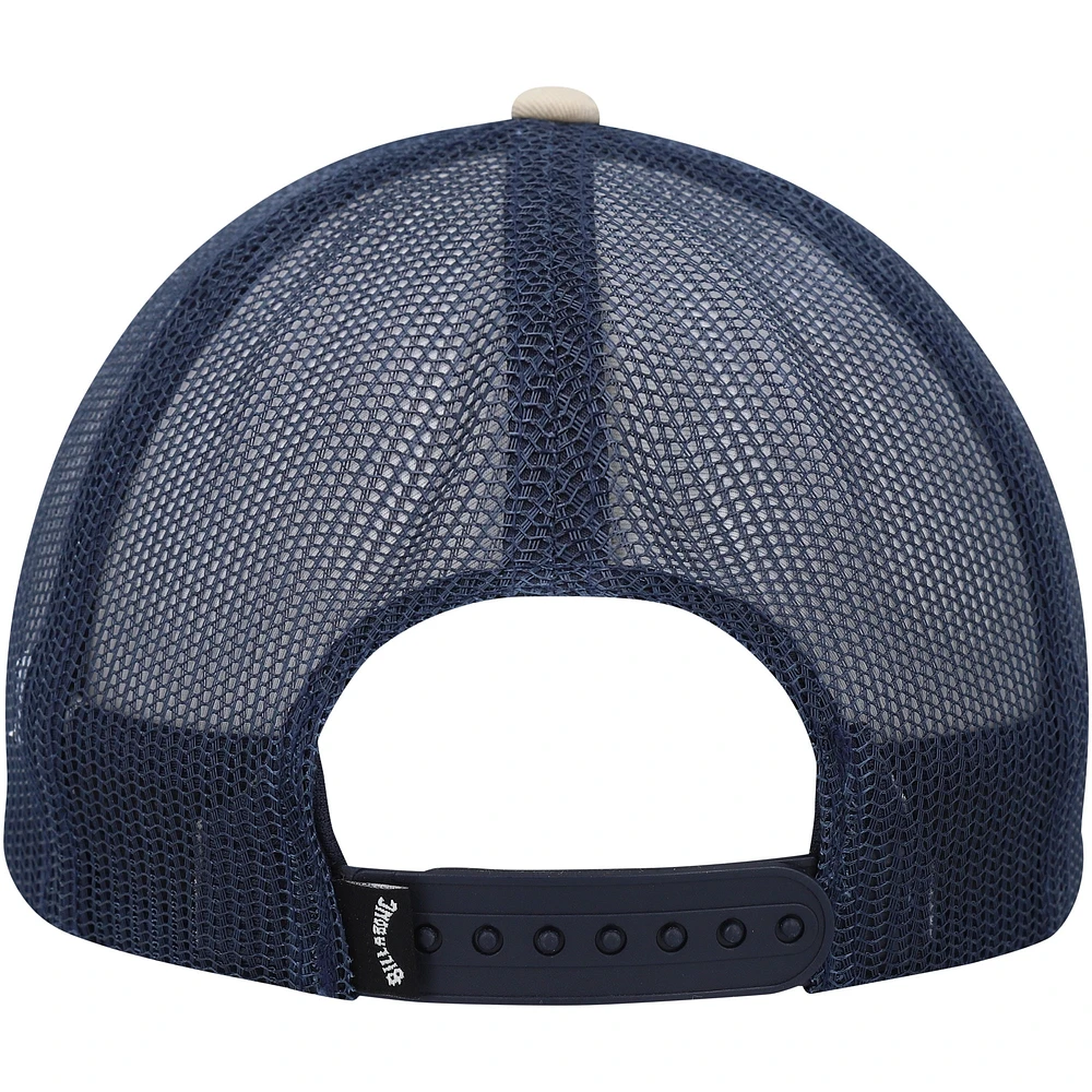 Casquette Snapback réglable Billabong Navy Walled Trucker pour hommes