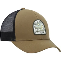 Men's Billabong Tan/Black Adventure Division Trucker Adjustable Snapback Hat