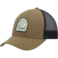 Men's Billabong Tan/Black Adventure Division Trucker Adjustable Snapback Hat