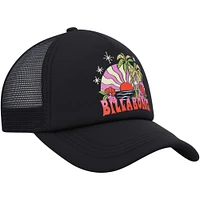 Women's Billabong Black Across Waves Trucker Snapback Hat