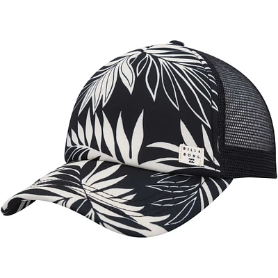 Casquette Snapback Billabong Black Mashup Heritage Trucker pour femme