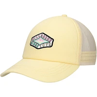 Casquette réglable Billabong jaune Aloha Forever Trucker pour femme