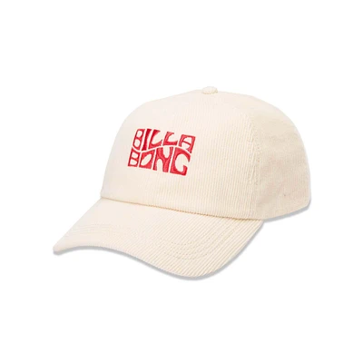 Women's  Cream Billabong Adjustable Dad Hat