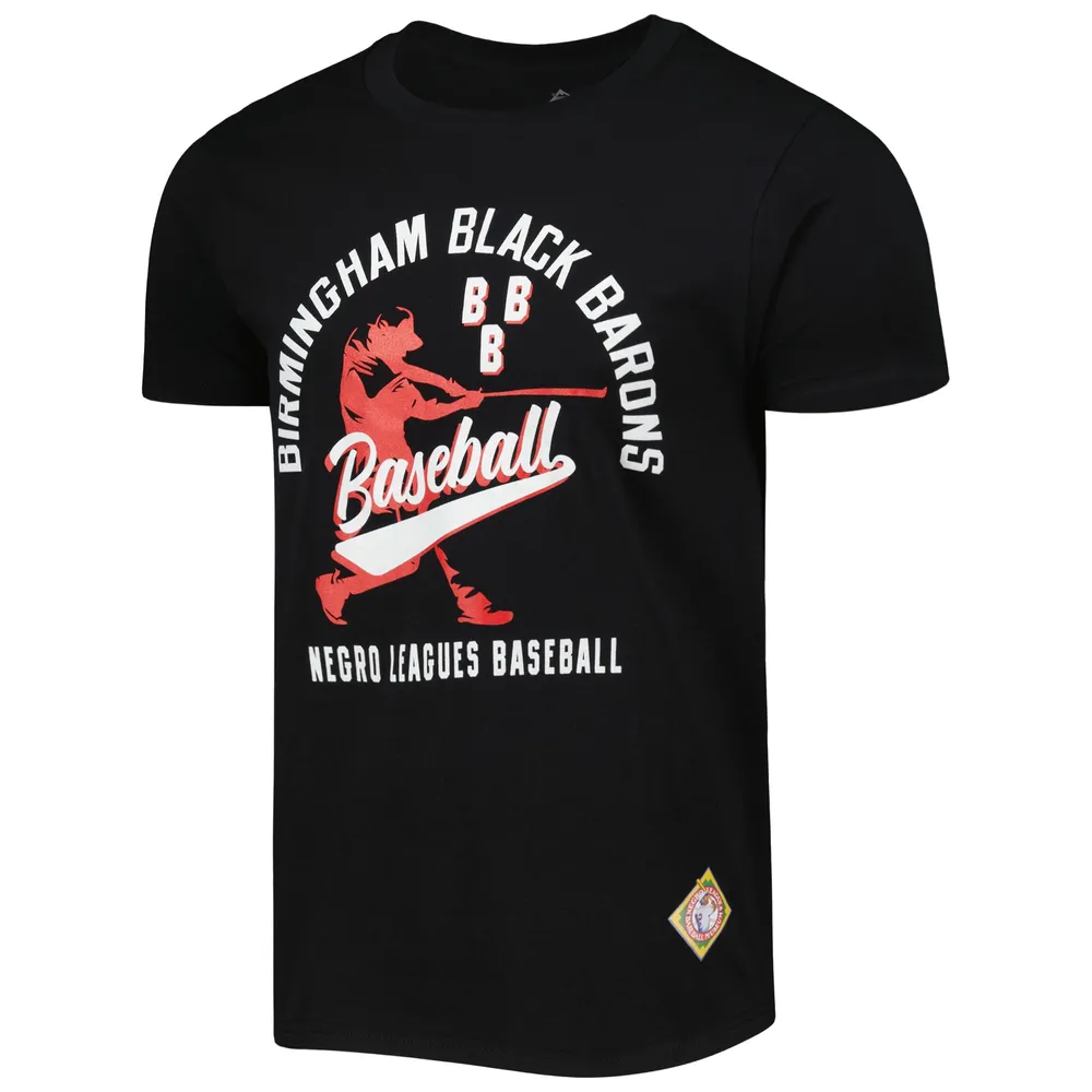 Men's Stitches Black Birmingham Barons Soft Style T-Shirt