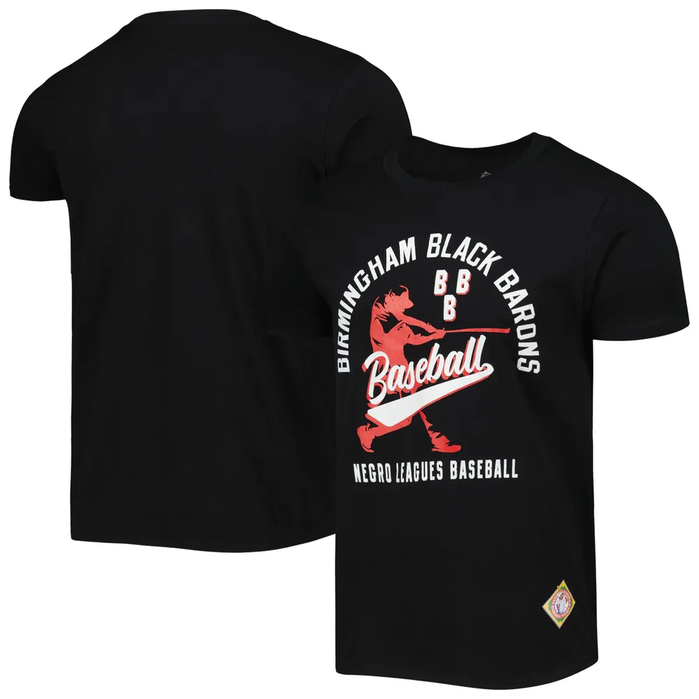 Men's Stitches Black Birmingham Barons Soft Style T-Shirt