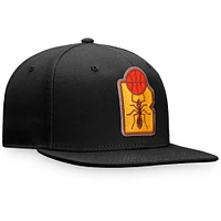 Casquette Snapback Fanatics noire Bivouac Core pour hommes