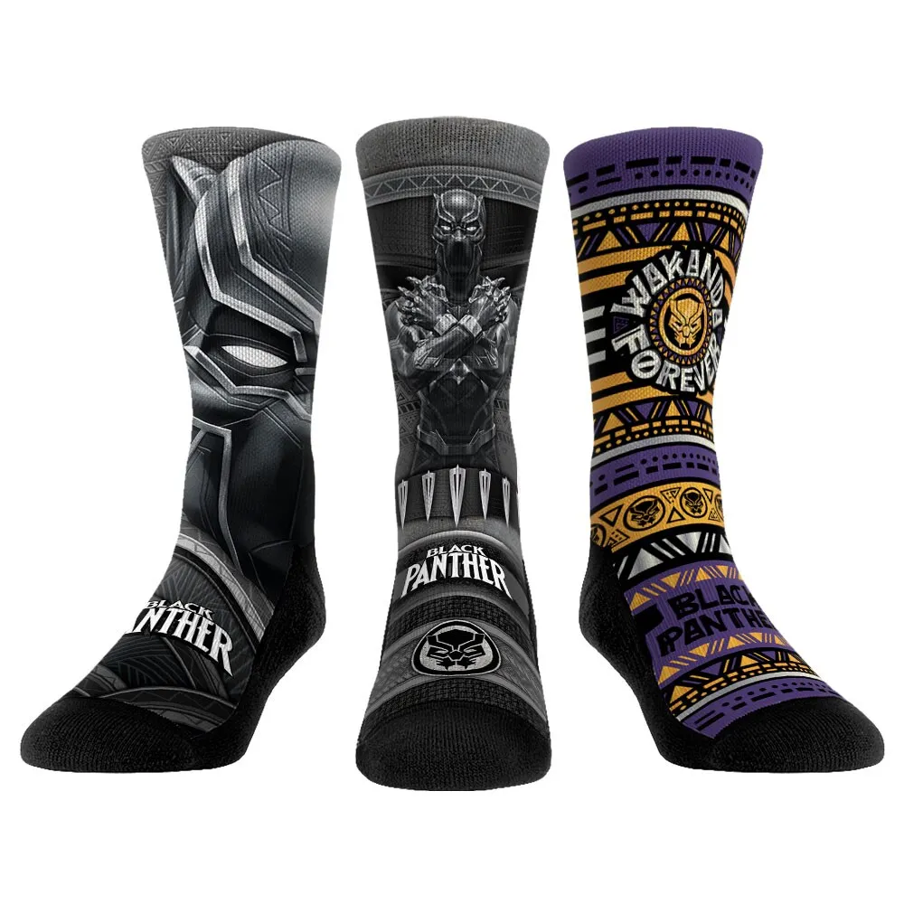 Thor Rock Em Socks Unisex Three-Pack Crew Socks Set