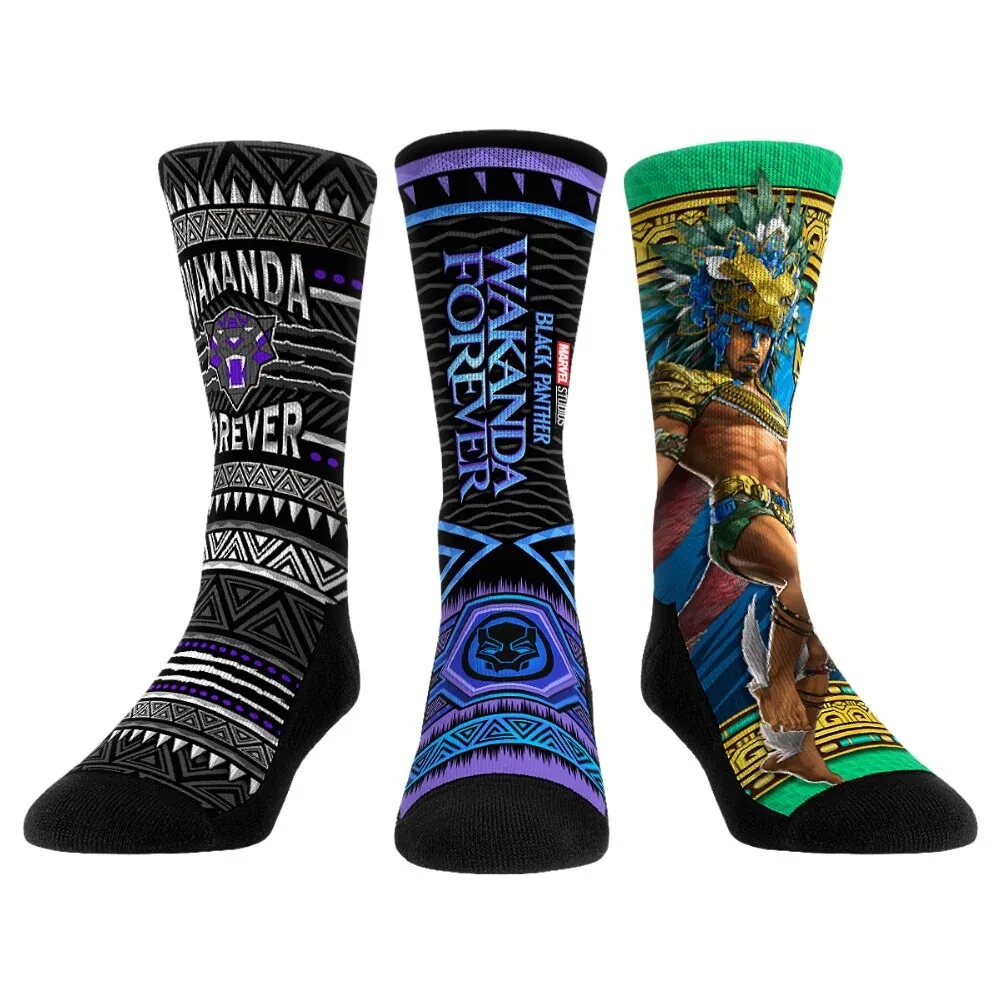 Black Marvel Logo Socks