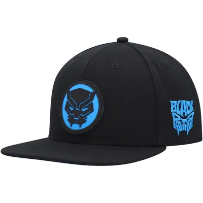 Black Panther Marvel Youth Snapback Hat - Black