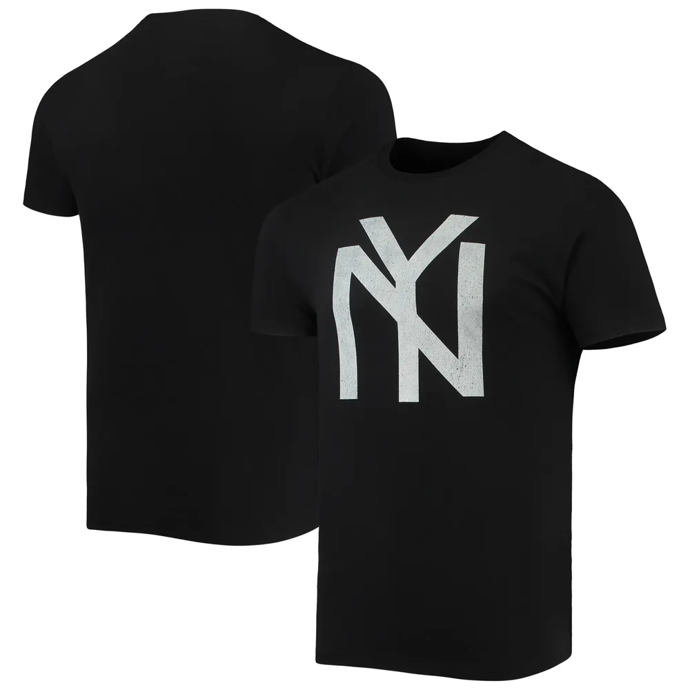 Men's Red Jacket Black New York Yankees Archive Collection Brass Tacks T-Shirt