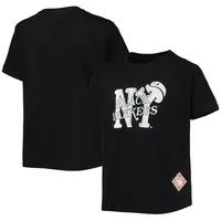 T-shirt noir avec logo New York Yankees Negro League pour jeune