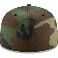 Men's New Era Camo Blank 59FIFTY Fitted Hat