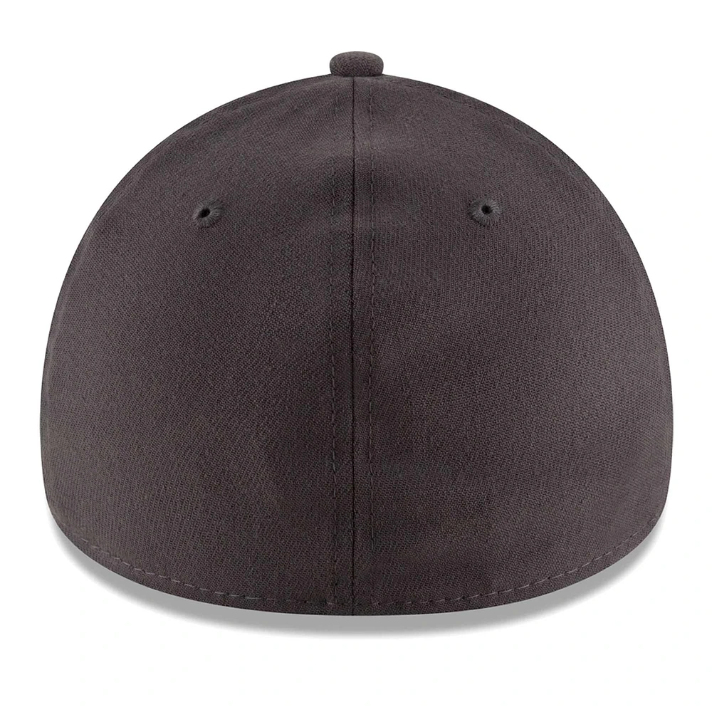 Men's New Era Heather Gray 39THIRTY Flex Hat