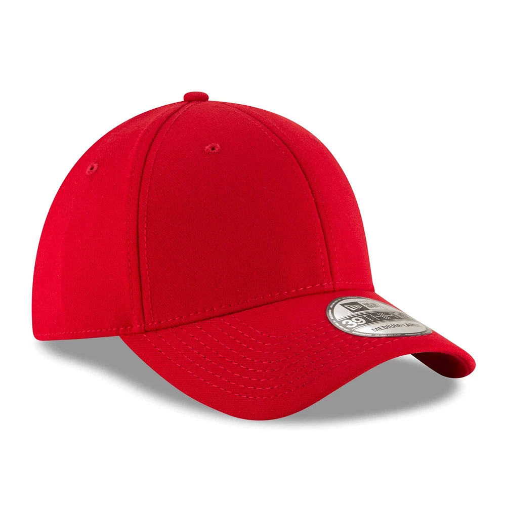 Casquette flexible 39THIRTY New Era rouge pour hommes